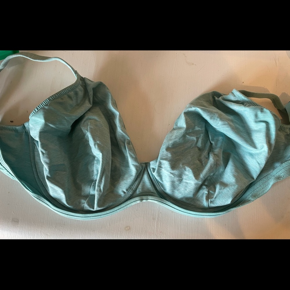 Bravissimo 32J teal bra not moulded cups